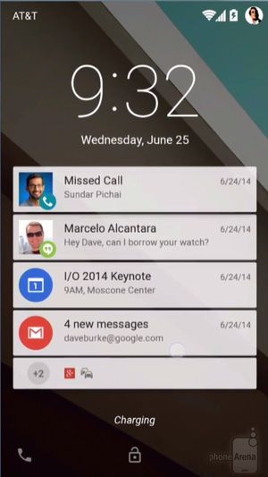 نگاهي عميق به شاهکار جديد گوگل ، Android L 1