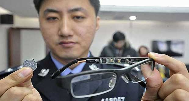 اختراع یک عینک هوشمند برای تقلب در کنکور توسط دانش آموز چینی !