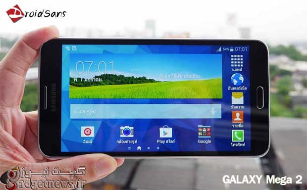 یک رونمایی دیگر از فبلت Samsung Galaxy Mega 2 1