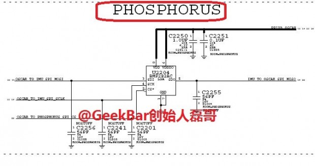 وجود یک کمک پردازنده در آیفون ۶ با نام رمز Phosphorus 1