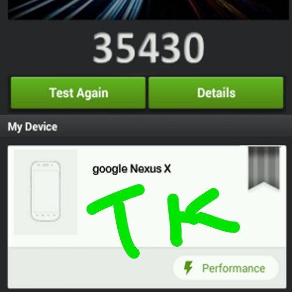 مشخصات Nexus X در بنچمارک AnTuTu به بیرون درز کرد 