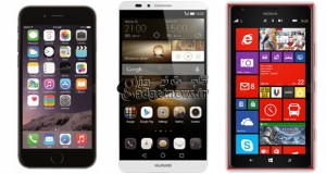 iphone-6-plus-vs-Ascend Mate 7-lumia 1520