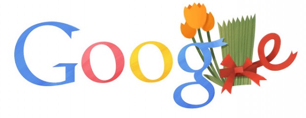 لوگوی نوروزی گوگل برای سال 1392 خورشیدی ( 2013 )