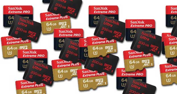 شرکت SanDisk در ۱۰ سال گذشته بیش از ۲ میلیارد کارت حافظه microSD فروخته است !