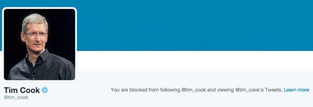 خشم تیم کوک؛ کاربرانی که عکس او را در توییتر مسخره کرده بودند مسدود شدند ۳