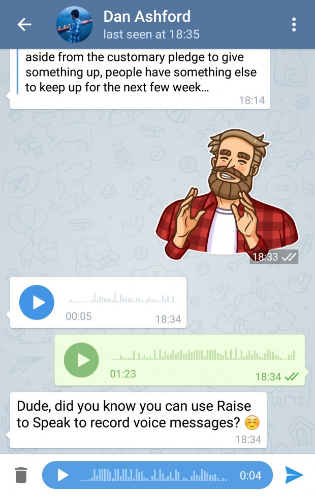 دانلود نسخه جدید اپلیکیشن تلگرام، Telegram 3.5 و معرفی تمامی تغییرات آپدیت جدید ۱۲