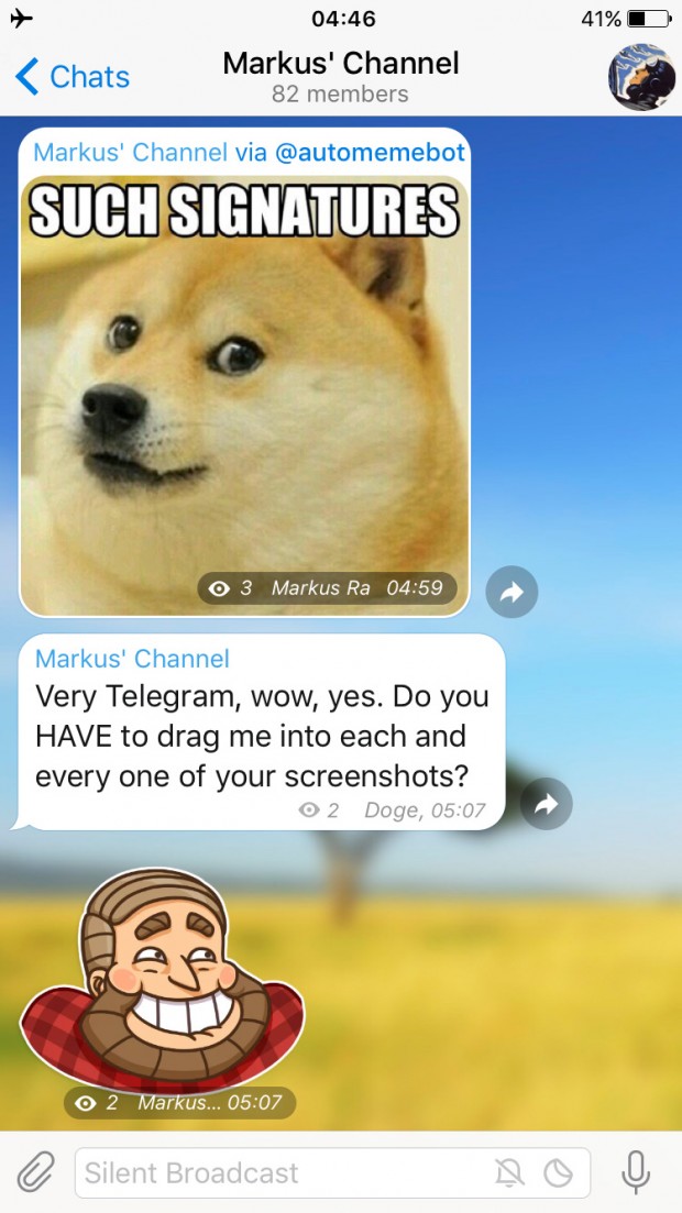 دانلود نسخه جدید اپلیکیشن تلگرام، Telegram 3.6.1 و معرفی تمامی تغییرات آپدیت جدید ۴