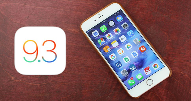 نسخه اصلاح شده iOS 9.3