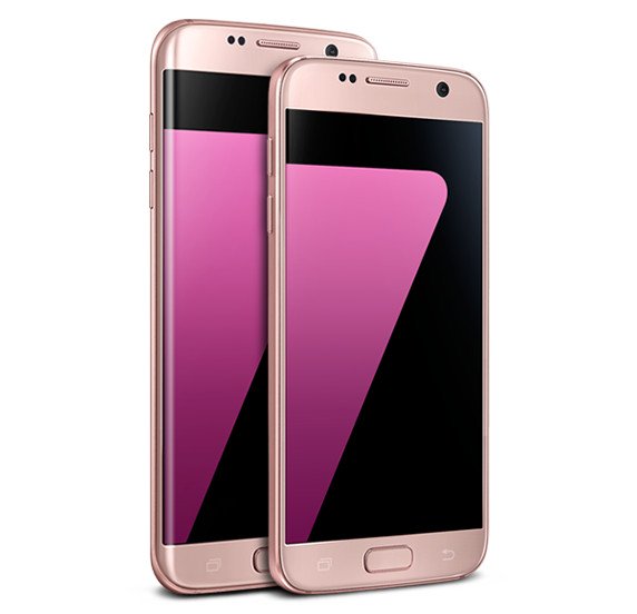 T-Mobile نسخه‌ی صورتی گلکسی اس ۷ و اس ۷ اج را در اروپا عرضه می‌کند 1