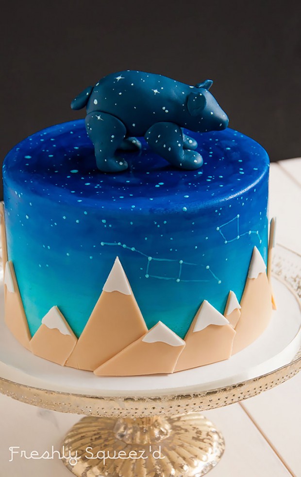 ده شیرینی با طرح‌های فضایی که مزه‌ی کهکشان می‌دهند! 1