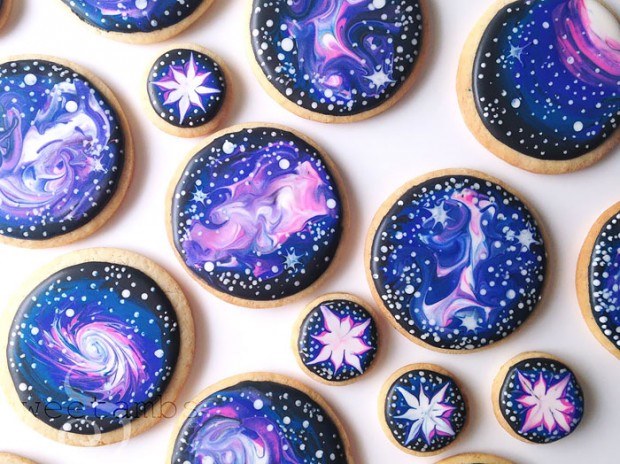 ده شیرینی با طرح‌های فضایی که مزه‌ی کهکشان می‌دهند! 1