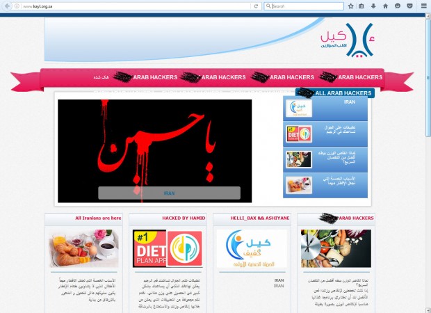 هک سایت های دولتی عربستان