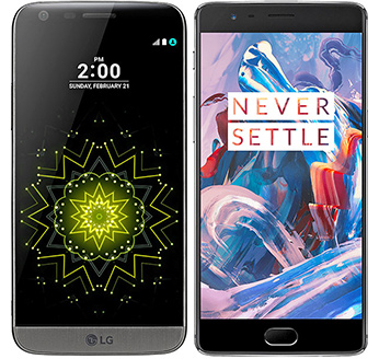مقایسه LG G5 و OnePlus 3 1