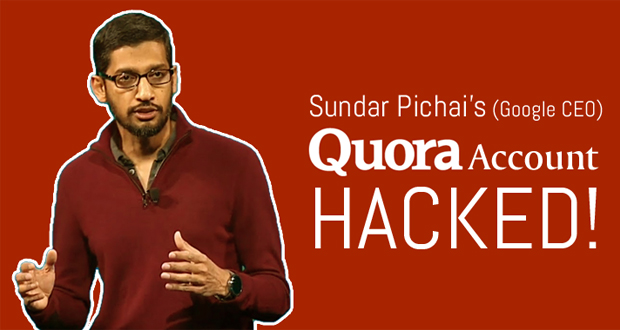 حساب کاربری مدیر اجرایی گوگل در وب‌سایت Quora هک شد!