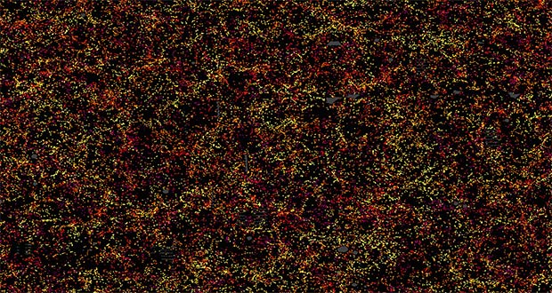 نقشه‌ی سه بعدی از 1.2 میلیون کهکشان ساخته شد 1