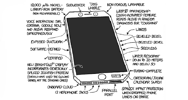 نسل چهارم موبایل XKCD