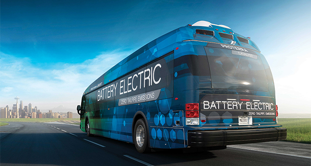 اتوبوس برقی پروترا 550 کیلومتر را با یکبار شارژ طی می‌کند