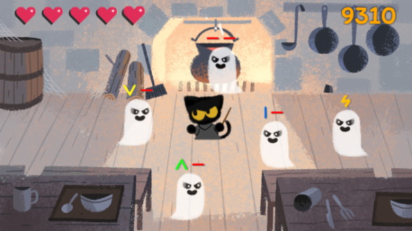 جدیدترین بازی گوگل برای هالووین