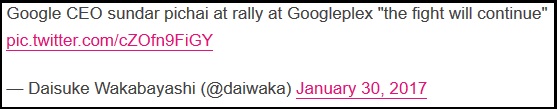 تظاهرات کارمندان گوگل