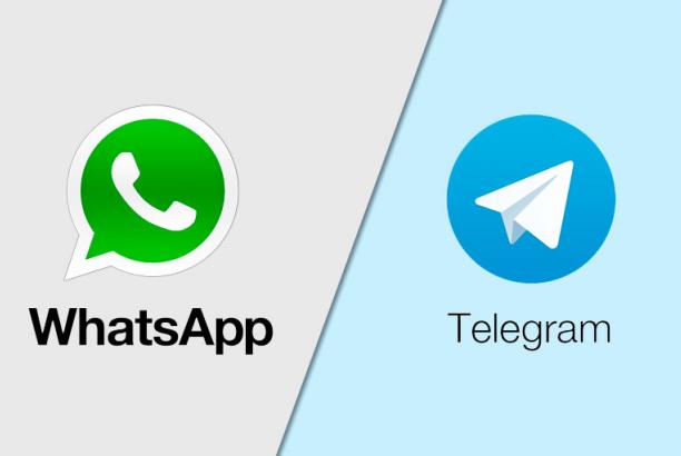 مقایسه تلگرام و واتس اپ