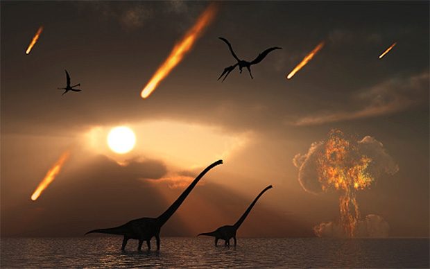 عامل انقراض نسل دایناسورها