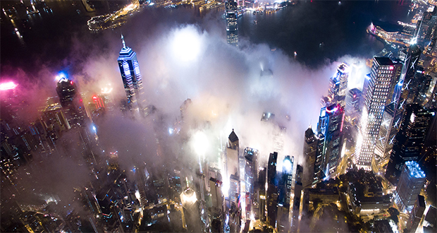 عکس‌های شگفت‌انگیز هوایی از هنگ‌کنگ