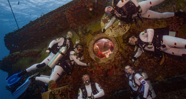 زندگی دو هفته‌ای فضانوردان در زیر دریا برای تجربه‌ی شرایط زندگی بر روی مریخ