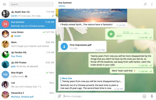 نسخه جدید تلگرام دسکتاپ با ظاهری مدرن برای ویندوز، مک و لینوکس منتشر شد