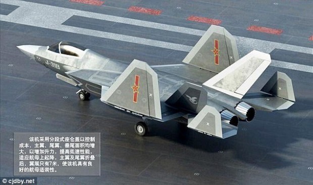 جت جنگنده J-31 چین