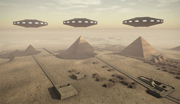 دخالت موجودات فضایی در ساخت هرم جیزه مصر